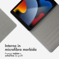 Accezz Cover Tablet Classica Apple iPad 9 (2021) 10.2 pollici / iPad 8 (2020) 10.2 pollici / iPad 7 (2019) 10.2 pollici - Marrone
