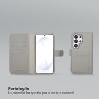 Selencia Libreria rimovibile Olyn con MagSafe Samsung Galaxy S26 Ultra - Grigio
