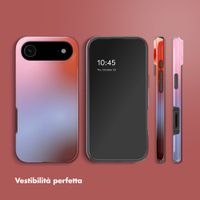 Selencia Cover posteriore Vivid con MagSafe Apple iPhone Air - Gradient Soft Blush