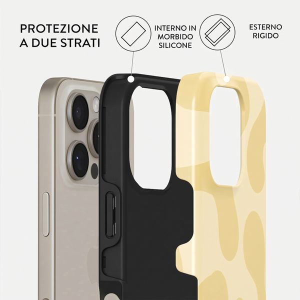 Burga Cover Posteriore Resistente con MagSafe Apple iPhone 16 Pro - Glow