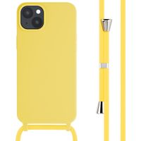 imoshion Cover in Silicone con Cordino Apple iPhone 15 Plus - Giallo