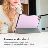 imoshion Cover a libro Trifold Apple iPad 11 (2025) 11 pollici A16 / iPad 10 (2022) 10.9 pollici - Rosa