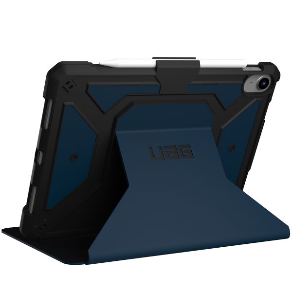 UAG Cover a libro Metropolis Apple iPad 11 (2025) 11 pollici A16 / iPad 10 (2022) 10.9 pollici - Blu