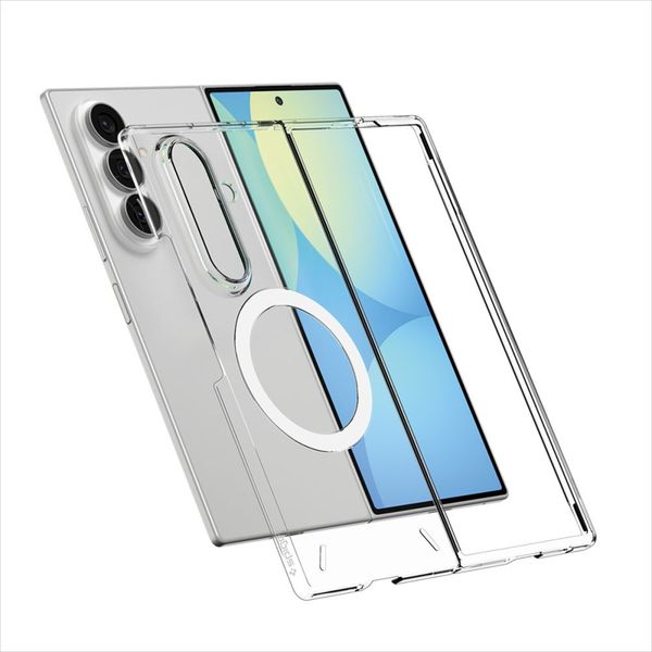 Spigen Cover posteriore AirSkin MagSafe Samsung Galaxy Z Fold 8 Ultra - Clear