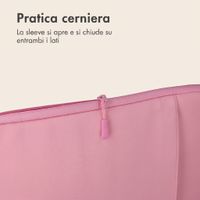 imoshion Custodia per laptop con tasca 15-16 pollici - Candy Pink