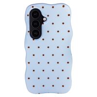 Selencia Cover Vivid Wavy con MagSafe Samsung Galaxy S26 - Happy Dots Digital Sky