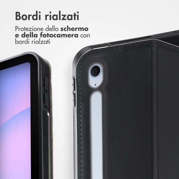 Accezz Cover Tablet Classica Samsung Galaxy Tab S10 FE Plus - Nero