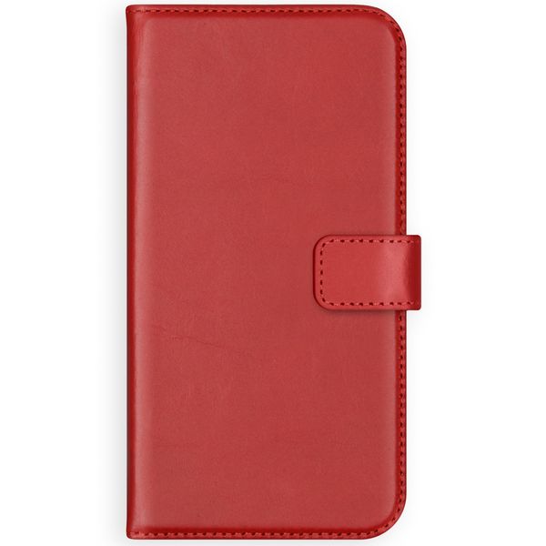 Selencia Cover a libro in vera pelle Apple iPhone 12 Mini - Rosso
