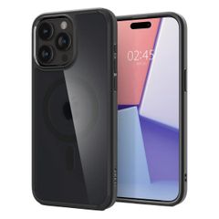 Spigen Cover Posteriore Ultra Ibrida con MagSafe Apple iPhone 15 Pro - Frost Black