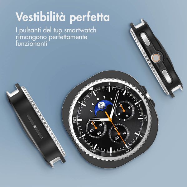 imoshion Cover rigida Bumper Samsung Galaxy Watch 8 Classic (46 mm) - Nero