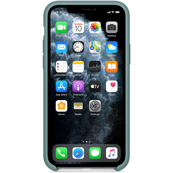 Apple Cover in Silicone Apple iPhone 11 Pro - Cactus