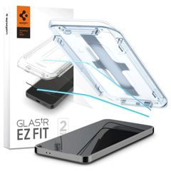 Spigen Vetro temperato GLAStR EZ Fit, confezione da 2 + Applicatore Samsung Galaxy S24 Plus / S25 Plus