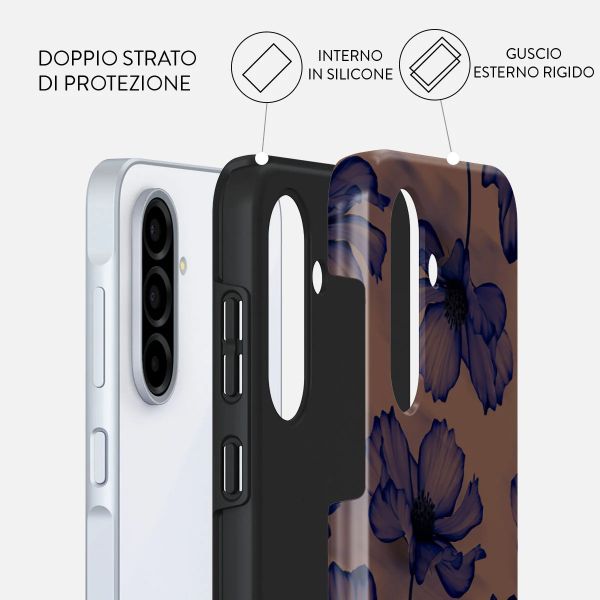 Burga Cover Posteriore Resistente Samsung Galaxy A56 - Velvet Night