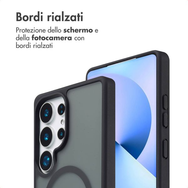 imoshion Cover posteriore Color Guard con MagSafe Samsung Galaxy S25 Ultra - Nero