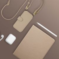 Selencia Cover Riva con MagSafe e cordino Apple iPhone 14 / 13 - Beige