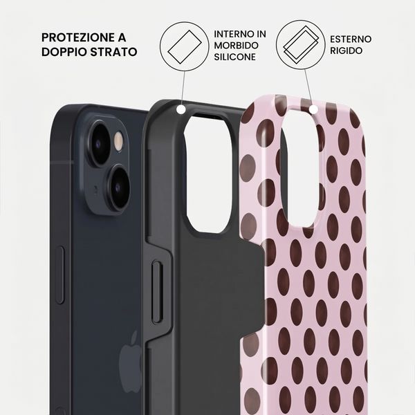 Burga Cover Posteriore Resistente con MagSafe Apple iPhone 14 - New Crush