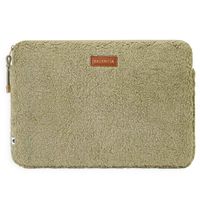 Selencia Cover Teddy per laptop 15-16 pollici - Laptopsleeve - Sage Green
