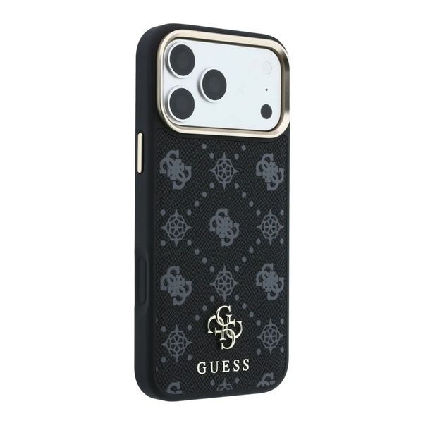 Guess Cover posteriore 4G Metal Logo MagSafe Apple iPhone 18 Pro Max / 17 Pro Max - Black