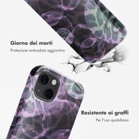 Selencia Cover posteriore Vivid con MagSafe Apple iPhone 13 - Leo Bubble Green