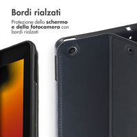 Accezz Cover Tablet Classica Apple iPad 9 (2021) 10.2 pollici / iPad 8 (2020) 10.2 pollici / iPad 7 (2019) 10.2 pollici - Nero