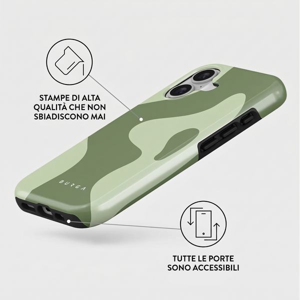 Burga Cover Posteriore Resistente con MagSafe Apple iPhone 17 - No Rush