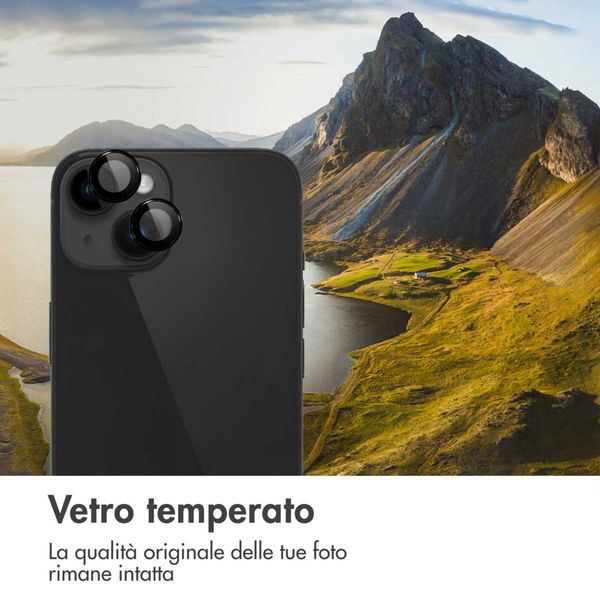 imoshion 2 Pack protezione lente fotocamera Apple iPhone 13 - Nero