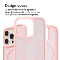 imoshion Cover posteriore Color Guard con MagSafe Apple iPhone 15 Pro - Rosa chiaro