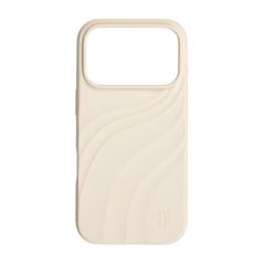 iDeal of Sweden Custodia Soft Swirl Silicone MagSafe Apple iPhone 17 Pro Max - Cloud Dancer