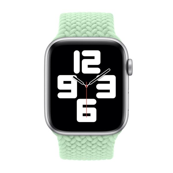 Apple Cinturino Solo intrecciato Apple Watch | 38/40/41/42 mm - Taglia 8 - Pistachio