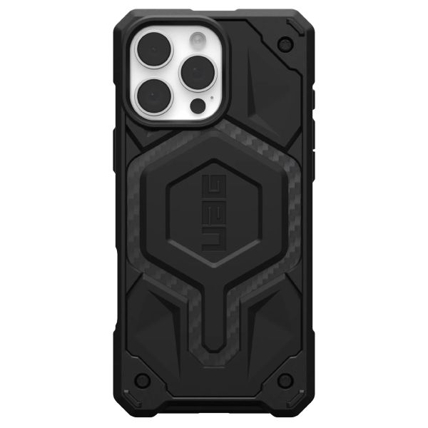 UAG Cover Posteriore Monarch Pro Apple iPhone 16 Pro Max - Carbon Fiber