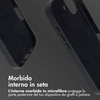 Accezz Cover in Pelle con MagSafe Apple iPhone 17 - Onyx Black