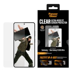 PanzerGlass Vetro temperato Ultra Wide Fit FastFit in-a-box Samsung Galaxy S26 Ultra