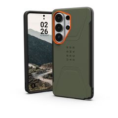 UAG Cover Posteriore Civilian con MagSafe Samsung Galaxy S26 Ultra - Olive Drab / Orange