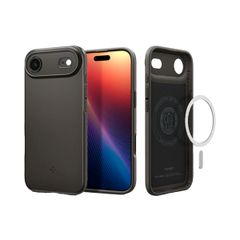 Spigen Cover posteriore Thin Fit MagSafe Apple iPhone Air - Gunmetal