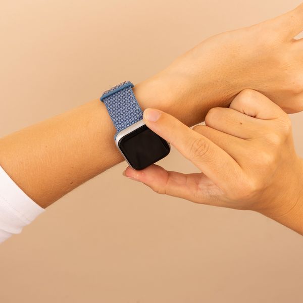 imoshion Cinturino in nylon Apple Watch | 38/40/41/42 mm - Marine Blue