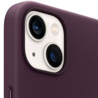 Apple Cover in Pelle MagSafe iPhone 13 Mini - Dark Cherry