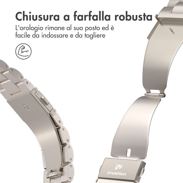 imoshion Cinturino in acciaio Apple Watch | 38/40/41/42 mm - Starlight