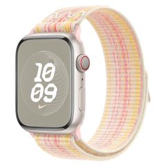 Apple Cinturino Nike Sport Loop Apple Watch | 44/45/46/49 mm - Starlight & Pink