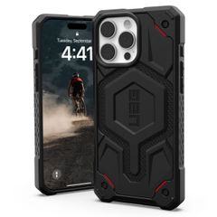 UAG Cover Posteriore Monarch Pro Apple iPhone 16 Pro Max - Kevlar Black