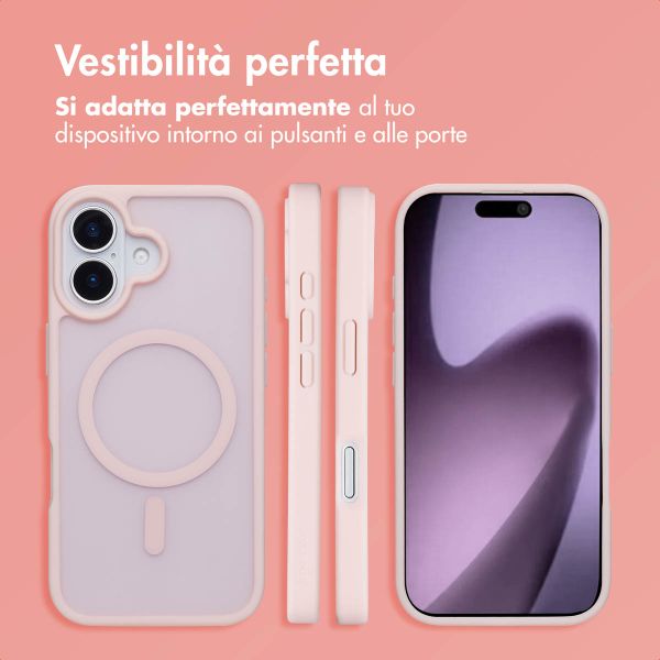 imoshion Cover posteriore Color Guard con MagSafe Apple iPhone 17 - Rosa chiaro