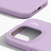 iDeal of Sweden Cover in silicone con MagSafe Apple iPhone 15 Pro - Lavender Milk