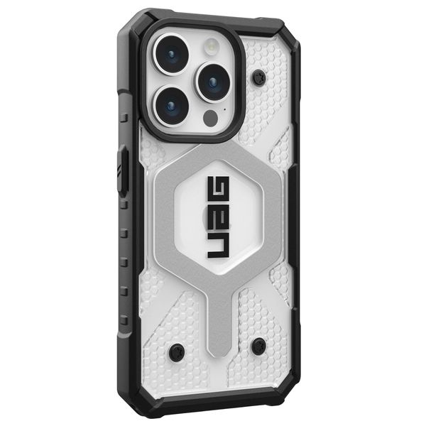 UAG Cover Posteriore Pathfinder con MagSafe Apple iPhone 15 Pro - Ice Clear