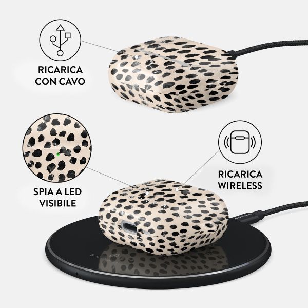 Burga Custodia rigida Apple AirPods 4 - Almond Latte