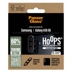 PanzerGlass Pellicole protettive fotocamera Hoops Optic Rings Samsung Galaxy A35 - Trasparente