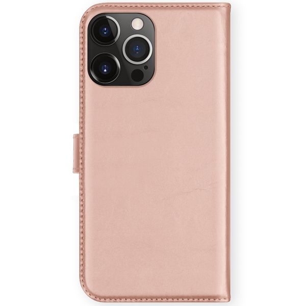 Selencia Cover a libro in vera pelle Apple iPhone 13 Pro - Rosa