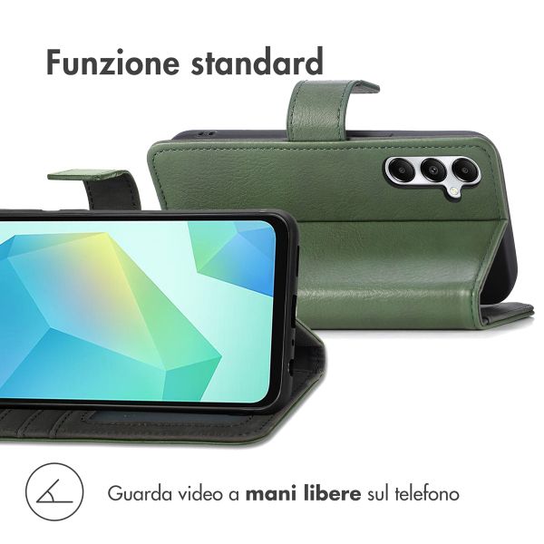 imoshion Cover a libro di Lusso Samsung Galaxy A26 - Verde