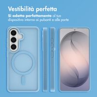 imoshion Cover posteriore Color Guard con MagSafe Samsung Galaxy S26 - Azzurro