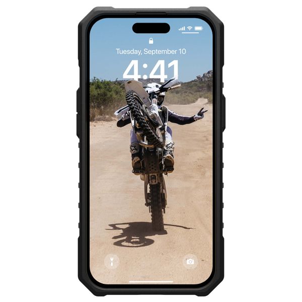 UAG Cover Posteriore Pathfinder con MagSafe Apple iPhone 15 - Nero