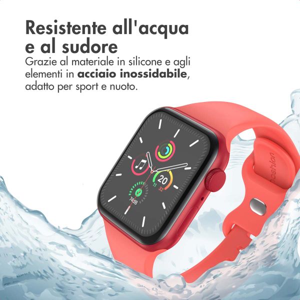 imoshion Cinturino in silicone⁺ Apple Watch | 38/40/41/42 mm - Taglia S/M - Coral