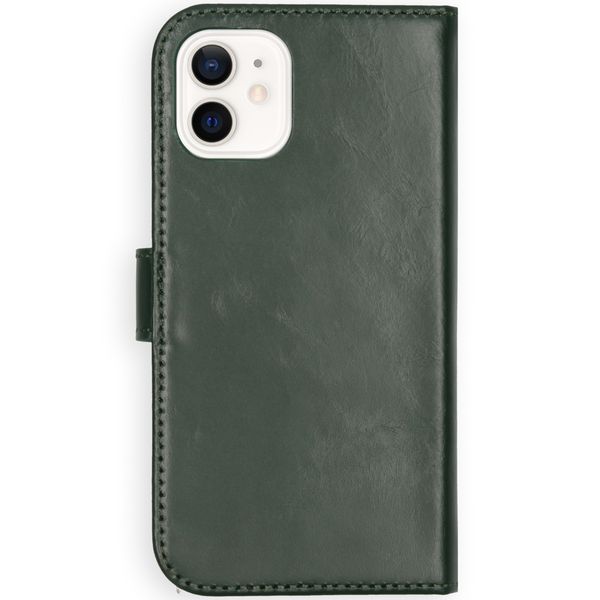 Selencia Cover a libro in vera pelle Apple iPhone 12 Mini - Verde